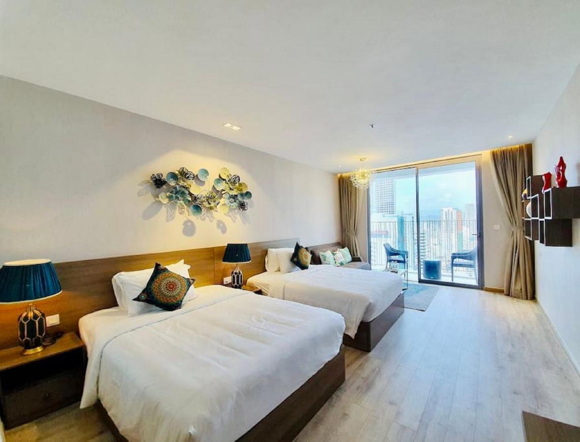 Panorama Lyn Beachfront Apartment نها ترانج المظهر الخارجي الصورة